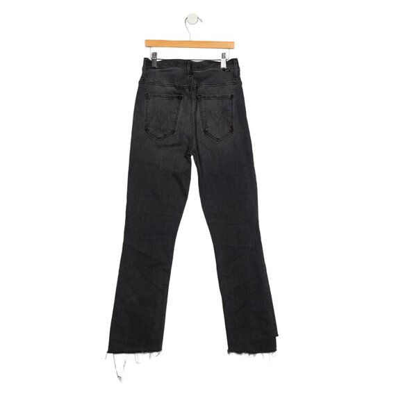 Mother Mid-Rise Straight Leg Jeans Size 26 The Insider Crop Step Frey - Picture 2 of 9